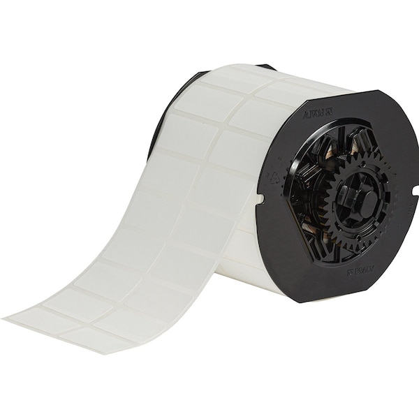 B33 Series Eco-Friendly Matte WT Polyester Labels 0.75in H x 1.5in W WT 3300/RL